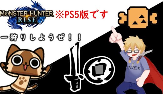 皆で狩り尽くせ！モンハン生活【モンハンライズ PS5】