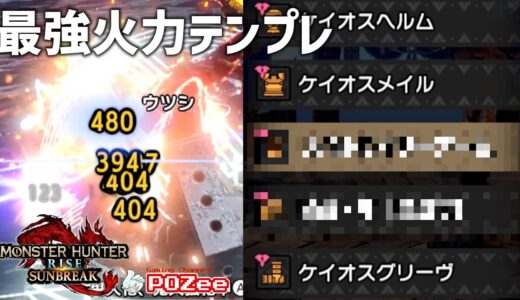 【双剣】更に超火力になったVer.14最強火力テンプレ【モンハンライズサンブレイク】