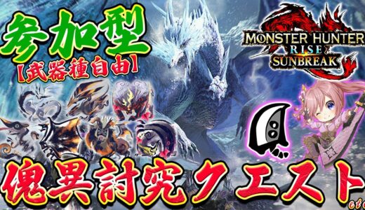 🔴冰気鬼火大剣が完成！色々な冰気錬成大剣装備で楽しむ！！switch版【MHサンブレイク】【モンハンライズ】