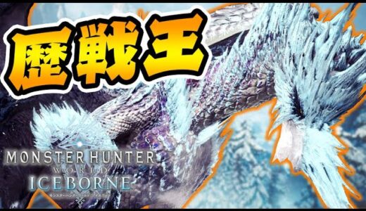 アイスボーン最後の追加モンスター『歴戦王イヴェルカーナ』を狩る【モンハンサンブレイク】