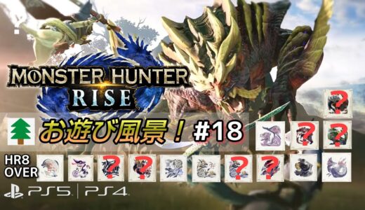 モンスターハンターライズ お遊び風景！#18  2023.02.05【MONSTER HUNTER RISE】