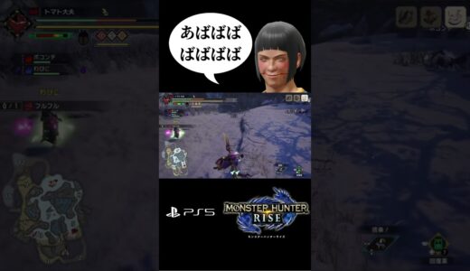 【PS5版】しょうもないけどこういうの好きです【モンスターハンターライズ】 #shorts