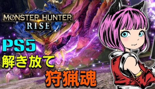 【PS5】無言でゆきが[モンスターハンターライズ]#10 HR上げとその他適当に！！