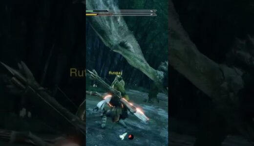 [モンハンライズ] 新米ハンターによるスタイリッシュ尻尾切り #モンハンライズ   #モンスターハンターライズ