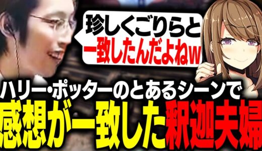 ハリポタのとあるシーンで感想が珍しく一致する釈迦夫婦【モンスターハンターライズ】