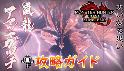 【MHR:SB】嵐龍アマツマガツチ攻略ガイド【モンハンライズ】【サンブレイク】【ライトボウガン】