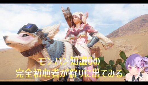 [モンハンライズ/PS4］緊急参加型　モンハン知識０完全初心者　素材集め編　初見歓迎
