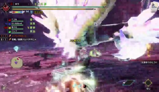 モンスターハンターライズ　PS版　参加型　Wi-Fi切れたら立ち上げ直して少ししかやりませぬ！