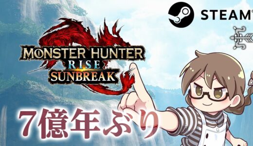 アプデに向けて７億年ぶりのSTEAM版、弓【モンハンライズ サンブレイク】