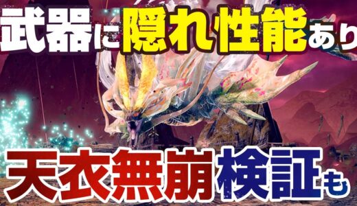 【検証＆初見】新武器が強い！新スキル「天衣無崩」は双剣と相性が抜群！装填珠Ⅱも解放！アマツマガツチ弓ソロ【モンハンライズ サンブレイク】