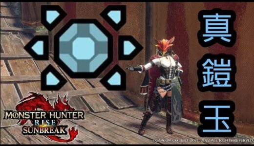 真鎧玉がサンブレイクで追加だと！？[モンスターハンターライズサンブレイク]