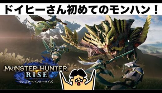 ドイヒーさんのダラダラゲーム実況「モンスターハンターライズ体験版」