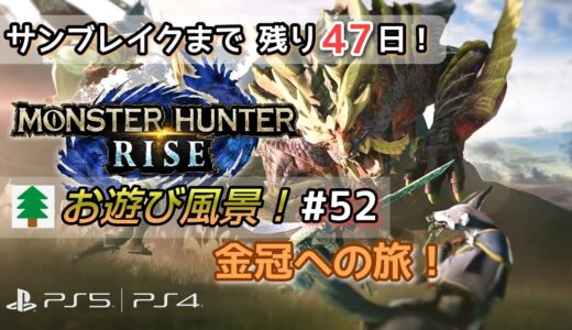 モンスターハンターライズ お遊び風景！#52 2023.03.11【MONSTER HUNTER RIZE】