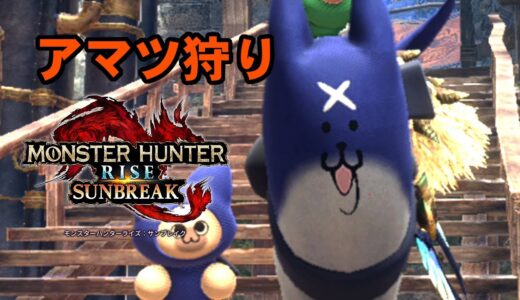【モンスターハンターライズ：サンブレイク】アマツ狩り【荒咬オウガ /ホロスターズ】
