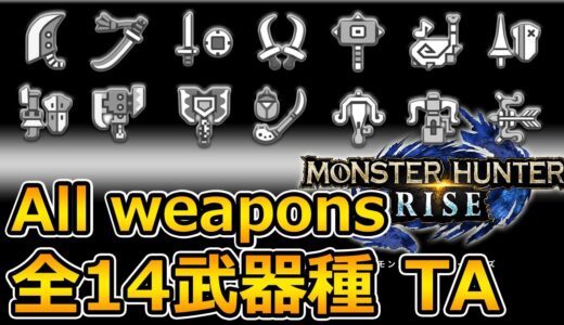 モンハンライズ(MHRise)の全14武器種の魅力を伝えます(たい) / I will tell you the charm of 14 kinds of weapons.