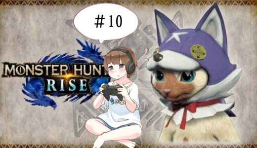 モンスターハンターライズ　配信　ちびとげ　モンハン配信