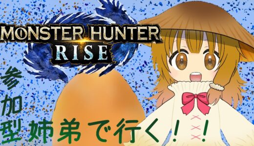 モンハンライズ　姉だけが一人で行く参加型