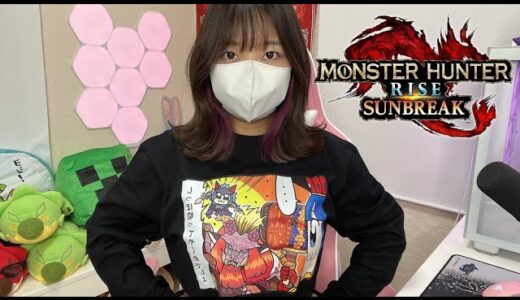 本日はモンハンを嗜みたいと思います。【サンブレイク】
