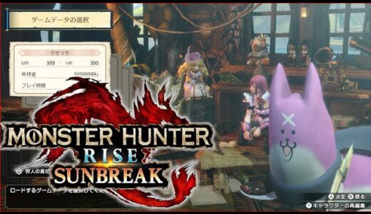 【モンスターハンターライズサンブレイク】参加型 ランク武器不問 初見さん歓迎 #17【Switch版】