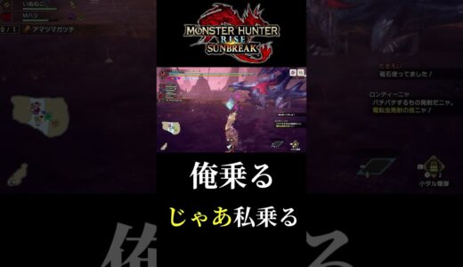 モンハンで通話狩りしてるときに起こる現象 #MHRise