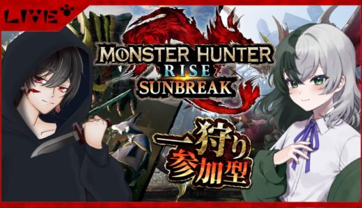 【モンスターハンターライズ　サンブレイク】　参加型モンハン　switch版の方のみ　＃MHSB
