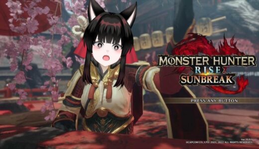 【配信】　孤独のモンハンサンブレ　 【モンスターハンターライズサンブレイク】