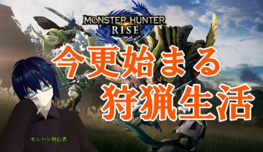 【#モンハンライズ  参加型】今更初めてのモンハン7日目
