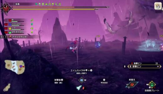PS版モンハンライズサンブレイク参加型アマツ狩り迅錬丹集め【初見さん歓迎】