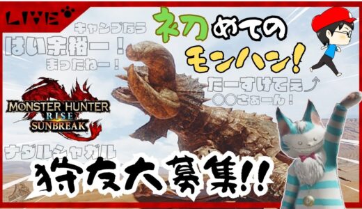 【モンハン配信】Part117 switch版【モンスターハンターライズ：サンブレイク】#初めてのモンハン！