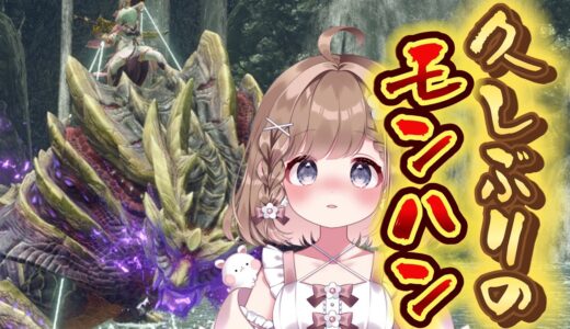 【参加型】かなり久しぶりのモンハン⚔🔥【モンハンライズ:サンブレイク】