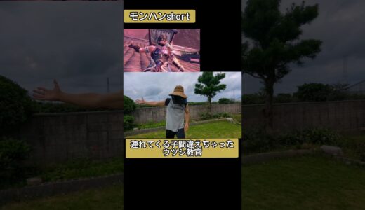 【モンハン】やっちゃったウツシ教官 monsterhunter rajang #モンハン#shorts