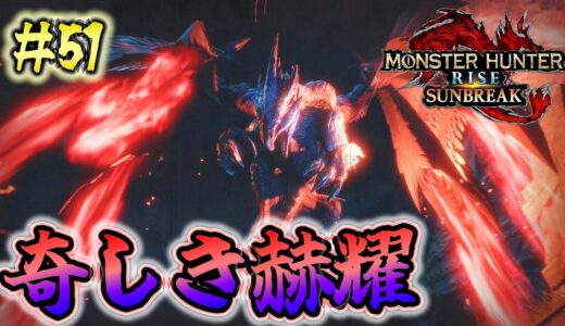 流星【モンスターハンターライズサンブレイク：Monster Hunter Rise Sun Break】完全初見チャージアックス縛りで行くMHRSB Part51