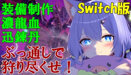 2024/9/29 【モンスターハンターライズ/サンブレイク】装備集めするなう！錬成とかもやりゅ！#switch版#参加型