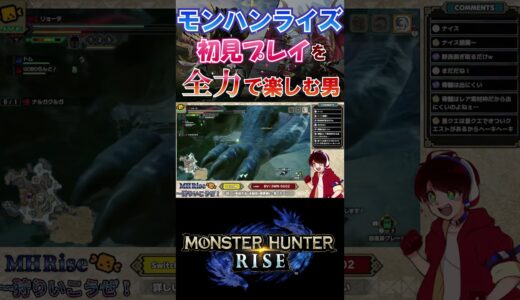 【MHライズ】初見プレイを全力で楽しむ男【サンブレイク】