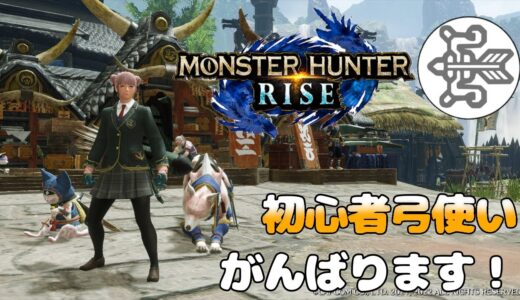 初心者弓使いによる初見サンブレイクソロ🏹【モンハンライズサンブレイク】 #monsterhunter  #mhrisesunbreak   #縦型配信 #shorts