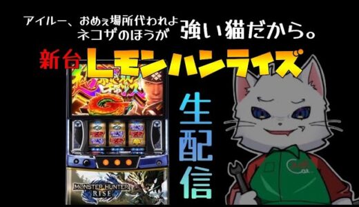 新台Lモンハンライズ【生配信】アイルー場所代われよ、ネコザの方が強い猫だから。