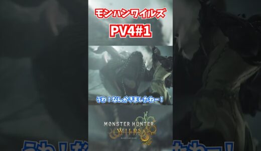 モンハンワイルズPV4リアクション! #モンスターハンターワイルズ #モンハンライズ  #サンブレイク #mhw #mhwib #mhwi #mhxx #mhwilds