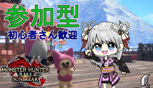 【MHR:S】夜中のまったり狩猟部【switch参加型】【モンハンライズサンブレイク】