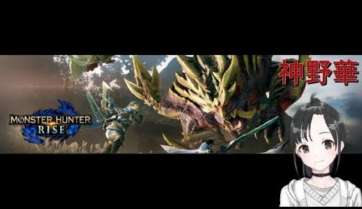 モンスターハンターライズをプレイ‼初配信！！【モンスターハンターライズ】