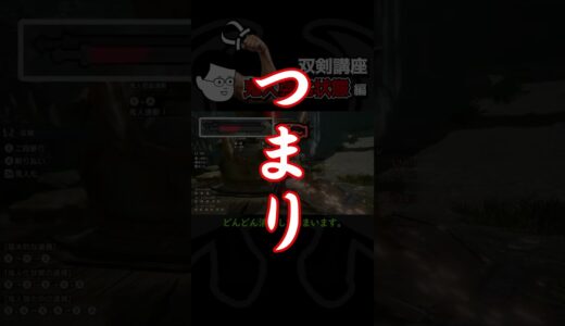 【モンハン】初心者に優しい双剣講座part7 鬼人”強化”状態 編【ライズサンブレイク】