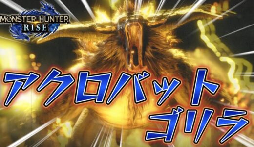 筋肉の可能性は無限大（大団長）【モンハンライズ実況Ep16】