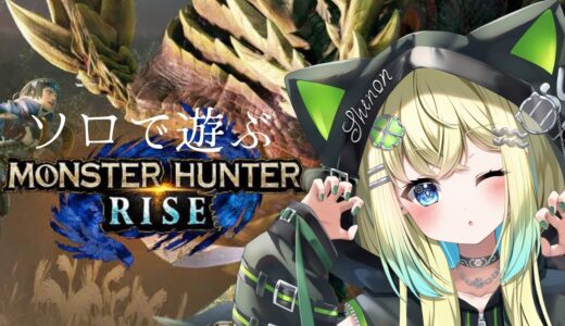 シノンさんのモンハン【RISE】ソロ Part.1