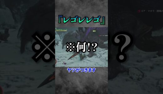 【解説】歴史に名を残しそうなテンプレ装備『レゴレレゴ』#モンハン #モンハンワイルズ #モンスターハンターワイルズ #まーぼー #解説