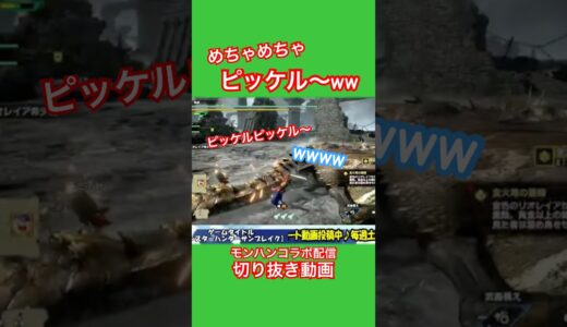 狩猟中にピッケル〜 #モンハン #ゲーム実況 #モンハンライズ