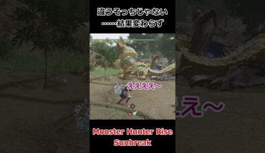 【Monster Hunter Rise】最終的にはOK #shorts #モンハン #モンハンライズ