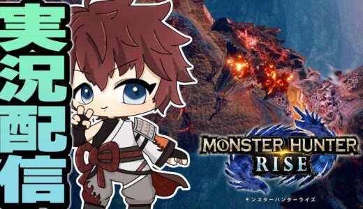 【モンハンライズ/ steam版】HR100を目指して頑張るぞー！！ 【モンスターハンターライズサンブレイク/ ネタバレ注意】