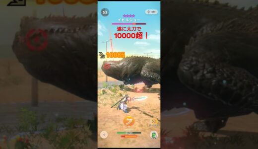 【イビルジョー星9】太刀一撃10000超の時代か　#モンハンnow　#太刀