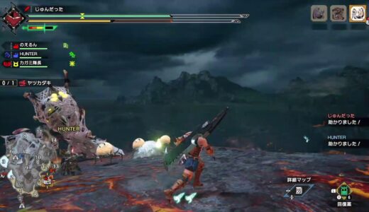 初めてのモンハンライズ（HR6です）