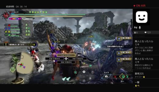 PS版モンハンライズサンブレイク参加型　初見さん、初心者さん大歓迎！！