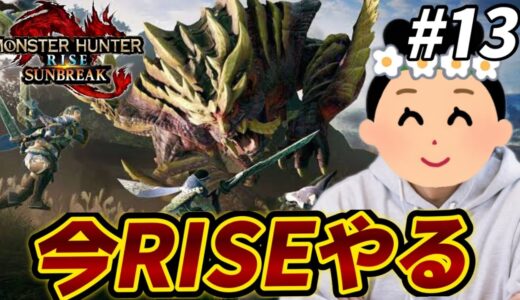 【モンハンライズ】逆張りオタクなので今からRISEを始めます　#13